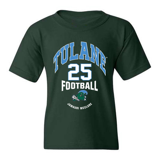 Tulane - NCAA Football : Jamauri McClure - Classic Fashion Shersey Youth T-Shirt