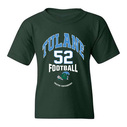 Tulane - NCAA Football : Tristen Fortenberry - Classic Fashion Shersey Youth T-Shirt-0