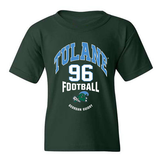 Tulane - NCAA Football : Geordan Guidry - Classic Fashion Shersey Youth T-Shirt