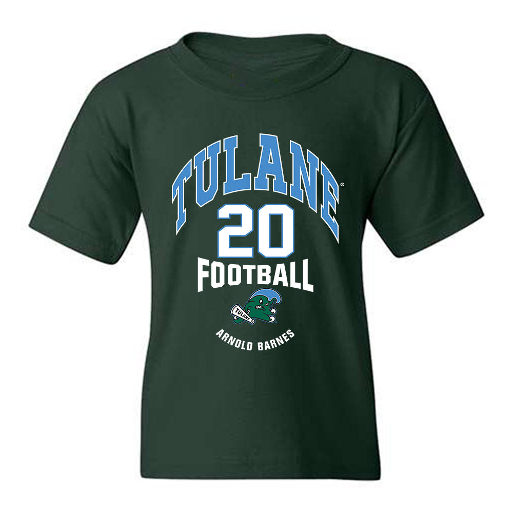 Tulane - NCAA Football : Arnold Barnes - Classic Fashion Shersey Youth T-Shirt-0