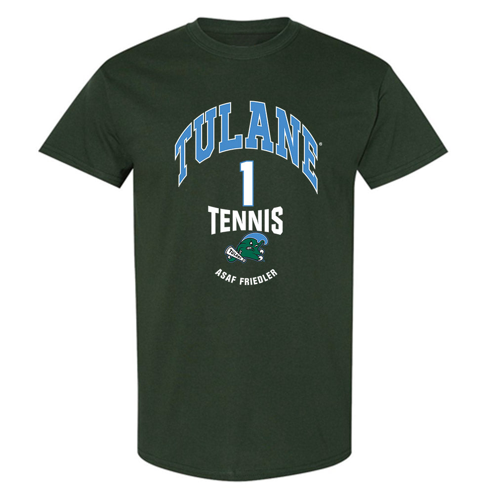 Tulane - NCAA Men's Tennis : Asaf Friedler - Classic Fashion Shersey T-Shirt-0