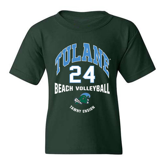 Tulane - NCAA Beach Volleyball : Tawny Ensign - Classic Fashion Shersey Youth T-Shirt-0