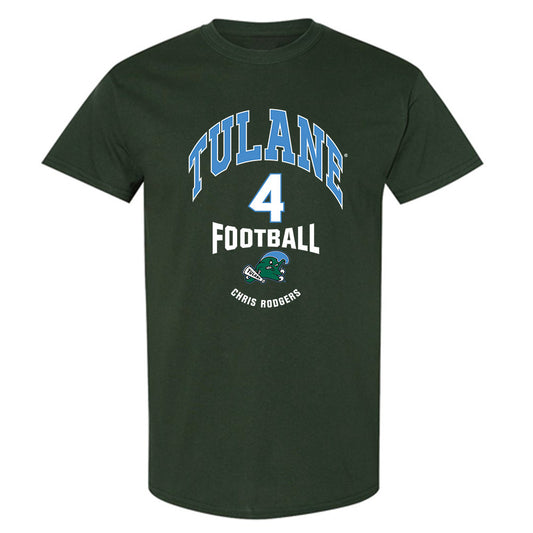 Tulane - NCAA Football : Chris Rodgers - Classic Fashion Shersey T-Shirt-0