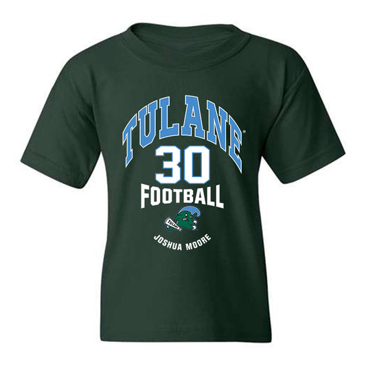 Tulane - NCAA Football : Joshua Moore - Classic Fashion Shersey Youth T-Shirt