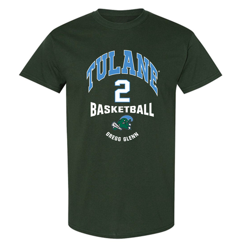 Tulane - NCAA Men's Basketball : Gregg Glenn - Classic Fashion Shersey T-Shirt-0