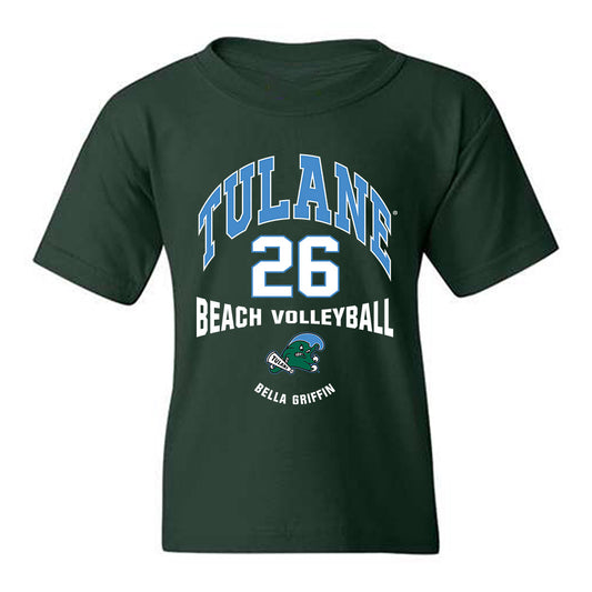Tulane - NCAA Beach Volleyball : Bella Griffin - Classic Fashion Shersey Youth T-Shirt-0