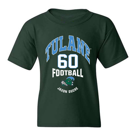 Tulane - NCAA Football : Jaxon Ducre - Classic Fashion Shersey Youth T-Shirt-0