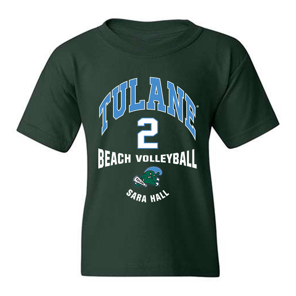 Tulane - NCAA Beach Volleyball : Sara Hall - Classic Fashion Shersey Youth T-Shirt-0