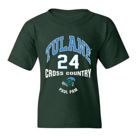 Tulane - NCAA Men's Cross Country : Paul Pam - Classic Fashion Shersey Youth T-Shirt