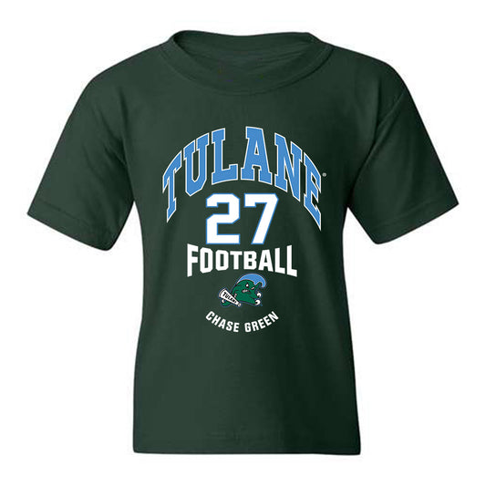 Tulane - NCAA Football : Chase Green - Classic Fashion Shersey Youth T-Shirt