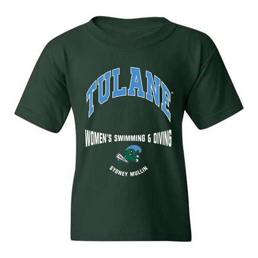 Tulane - NCAA Women's Swimming & Diving : Sydney Mullin - Classic Fashion Shersey Youth T-Shirt