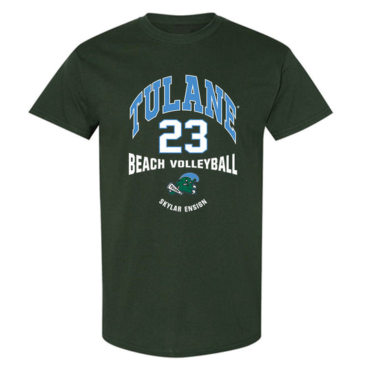 Tulane - NCAA Beach Volleyball : Skylar Ensign - Classic Fashion Shersey T-Shirt-0