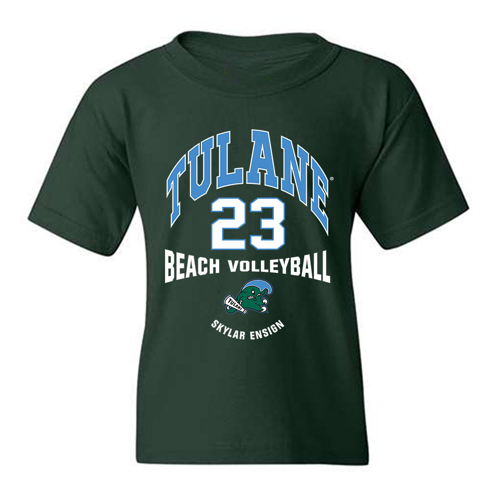 Tulane - NCAA Beach Volleyball : Skylar Ensign - Classic Fashion Shersey Youth T-Shirt-0