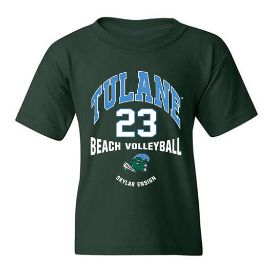 Tulane - NCAA Beach Volleyball : Skylar Ensign - Classic Fashion Shersey Youth T-Shirt-0
