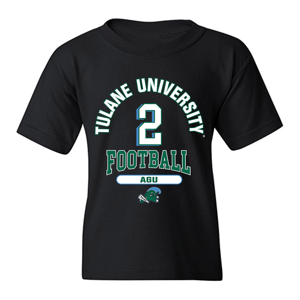 Tulane - NCAA Football : Dickson Agu - Classic Fashion Shersey Youth T-Shirt-0