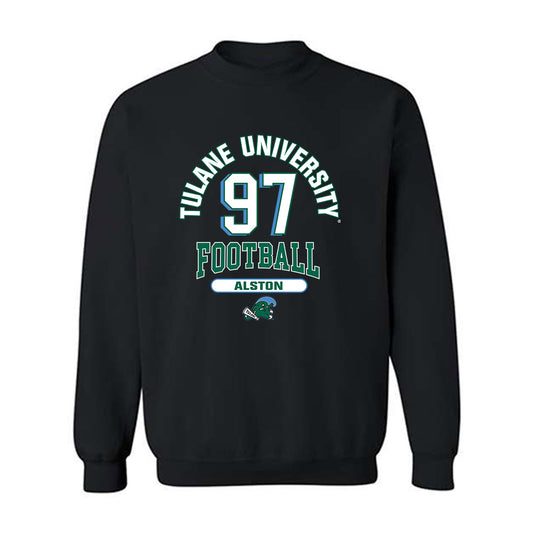 Tulane - NCAA Football : Nikolas Alston - Classic Fashion Shersey Crewneck Sweatshirt-0