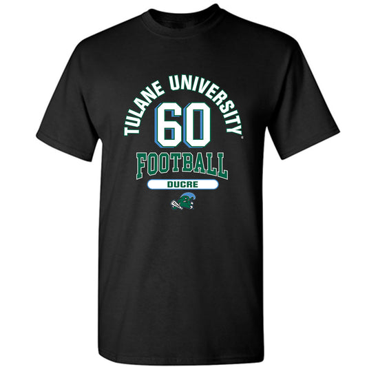 Tulane - NCAA Football : Jaxon Ducre - Classic Fashion Shersey T-Shirt-0