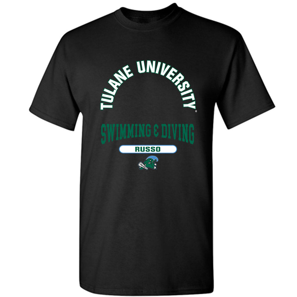 Tulane - NCAA Women's Swimming & Diving : Catherine Russo - Classic Fashion Shersey T-Shirt-0