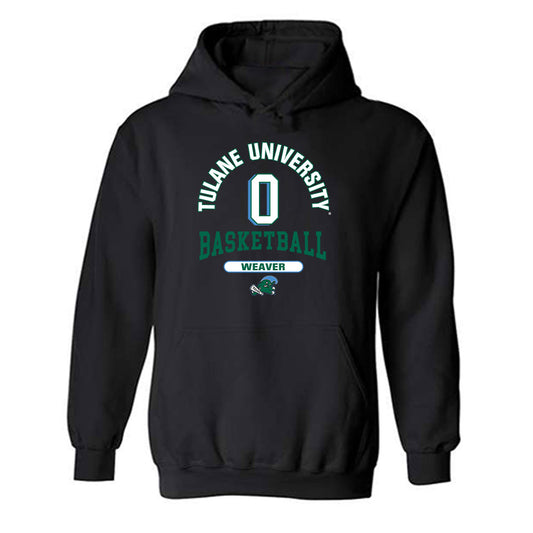 Tulane - NCAA Women's Basketball : Jordyn Weaver - Classic Fashion Shersey Hooded Sweatshirt-0