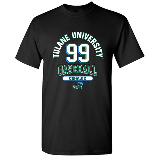 Tulane - NCAA Baseball : Trey Cehajic - Classic Fashion Shersey T-Shirt