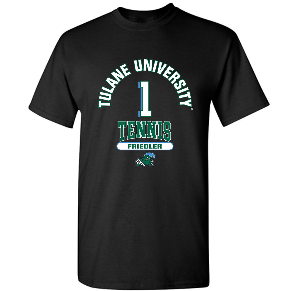 Tulane - NCAA Men's Tennis : Asaf Friedler - Classic Fashion Shersey T-Shirt-0