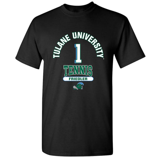Tulane - NCAA Men's Tennis : Asaf Friedler - Classic Fashion Shersey T-Shirt-0
