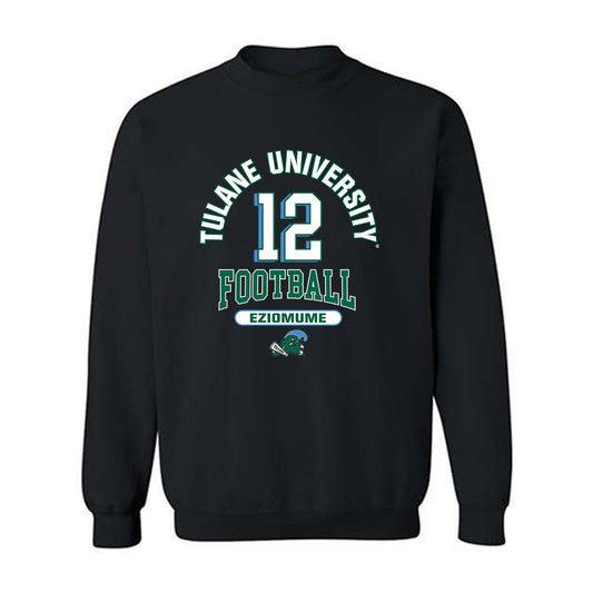Tulane - NCAA Football : Kc Eziomume - Classic Fashion Shersey Crewneck Sweatshirt-0