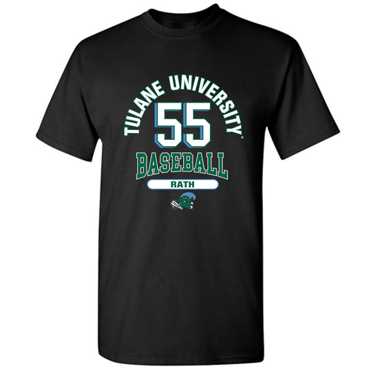 Tulane - NCAA Baseball : Aidan Rath - Classic Fashion Shersey T-Shirt-0