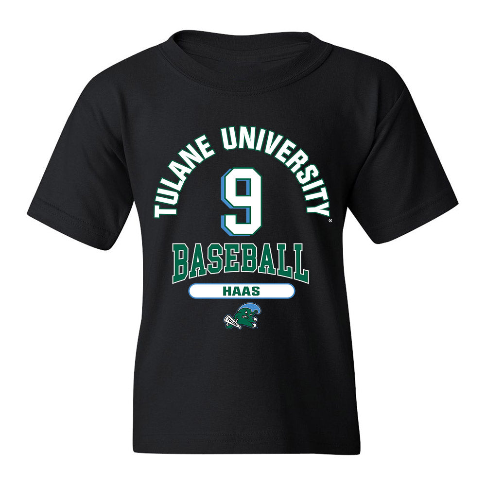 Tulane - NCAA Baseball : Matthias Haas - Classic Fashion Shersey Youth T-Shirt