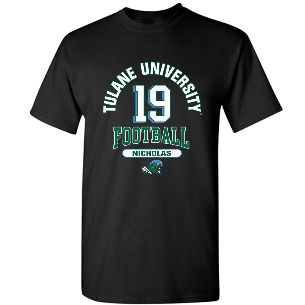 Tulane - NCAA Football : Shaun Nicholas - Classic Fashion Shersey T-Shirt