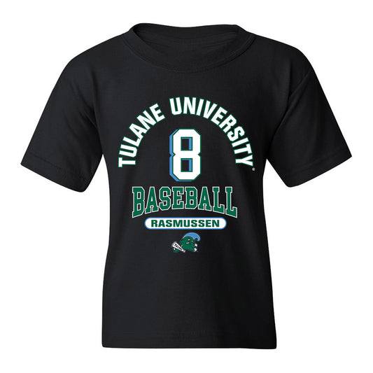 Tulane - NCAA Baseball : Connor Rasmussen - Classic Fashion Shersey Youth T-Shirt