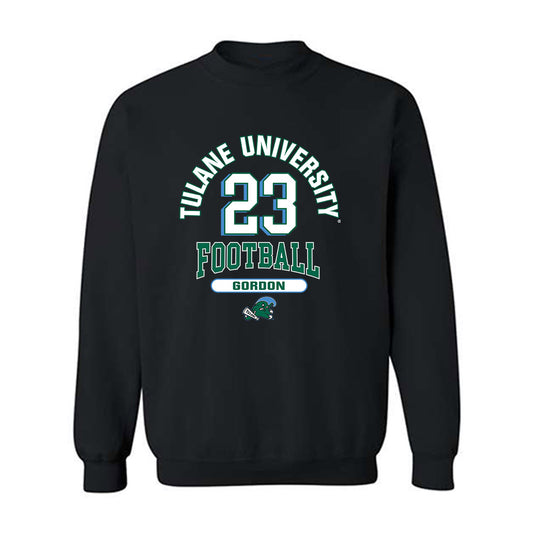 Tulane - NCAA Football : Javin Gordon - Classic Fashion Shersey Crewneck Sweatshirt-0