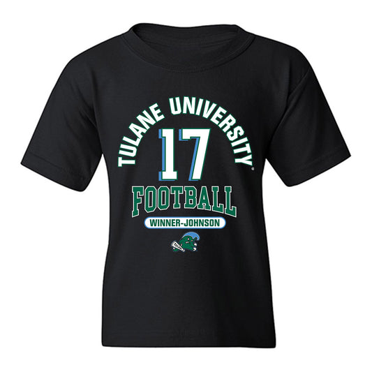 Tulane - NCAA Football : Dallas Winner-Johnson - Classic Fashion Shersey Youth T-Shirt-0