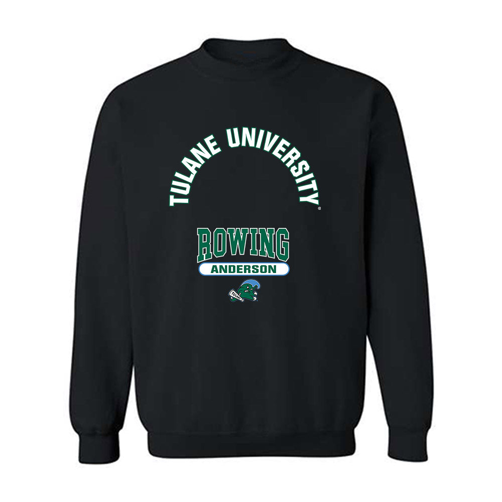 Tulane - NCAA Women's Rowing : Ava Anderson - Classic Fashion Shersey Crewneck Sweatshirt-0
