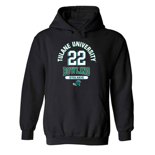 Tulane - NCAA Women's Bowling : Mia Stolakis - Classic Fashion Shersey Hooded Sweatshirt