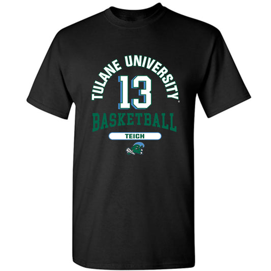 Tulane - NCAA Men's Basketball : Joseph Teich - Classic Fashion Shersey T-Shirt