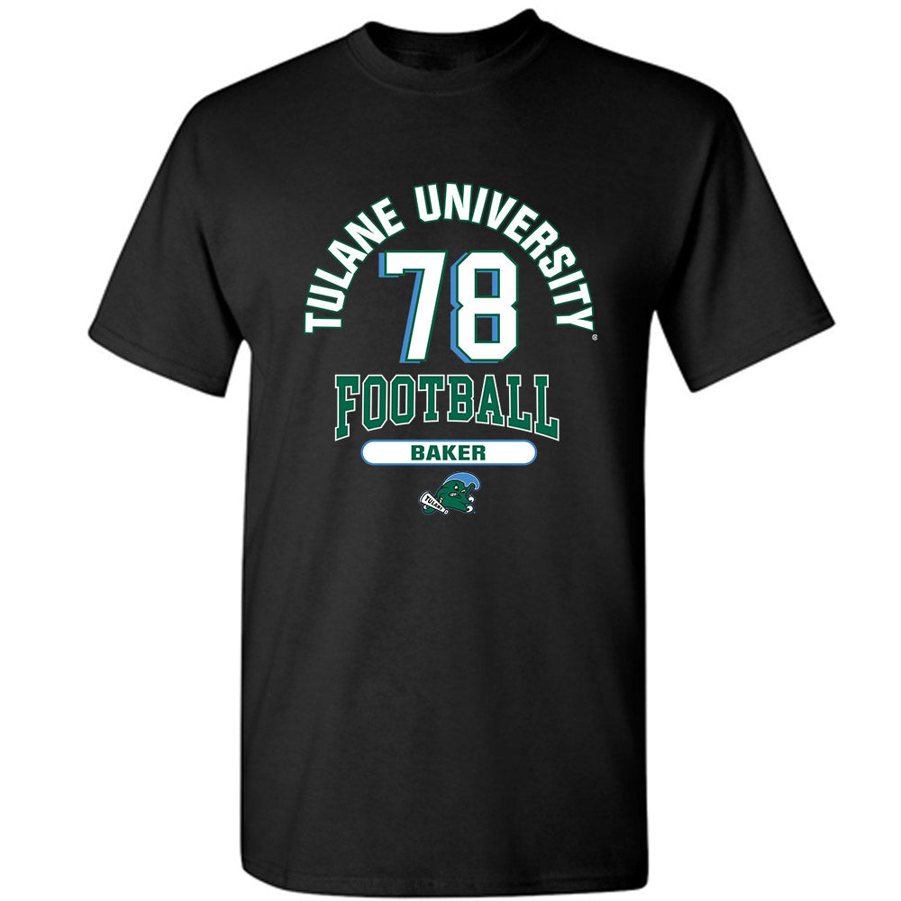 Tulane - NCAA Football : Reese Baker - Classic Fashion Shersey T-Shirt-0