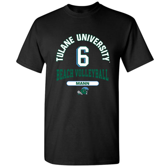 Tulane - NCAA Beach Volleyball : Lauren Mann - Classic Fashion Shersey T-Shirt-0