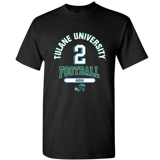 Tulane - NCAA Football : Dickson Agu - Classic Fashion Shersey T-Shirt-0