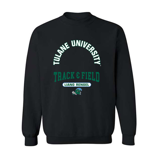 Tulane - NCAA Women's Track & Field : Elena Liano Rengel - Classic Fashion Shersey Crewneck Sweatshirt-0