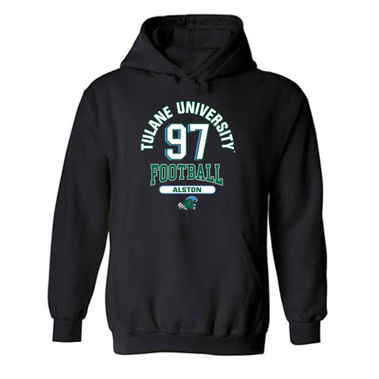 Tulane - NCAA Football : Nikolas Alston - Classic Fashion Shersey Hooded Sweatshirt-0
