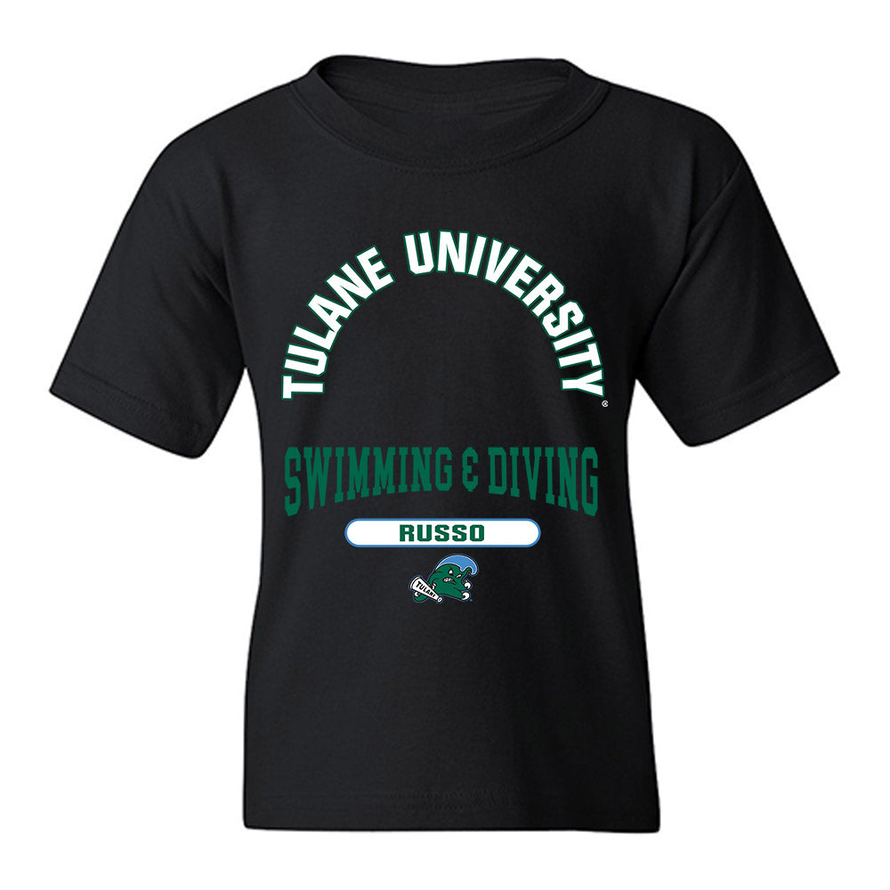 Tulane - NCAA Women's Swimming & Diving : Catherine Russo - Classic Fashion Shersey Youth T-Shirt-0