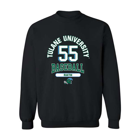 Tulane - NCAA Baseball : Aidan Rath - Classic Fashion Shersey Crewneck Sweatshirt-0