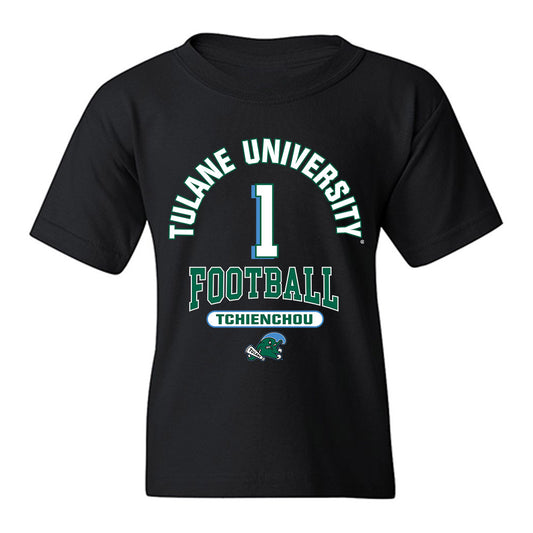 Tulane - NCAA Football : Jack Tchienchou - Classic Fashion Shersey Youth T-Shirt-0