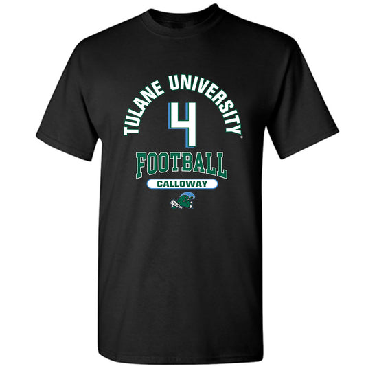 Tulane - NCAA Football : Jimmy Calloway - Classic Fashion Shersey T-Shirt-0