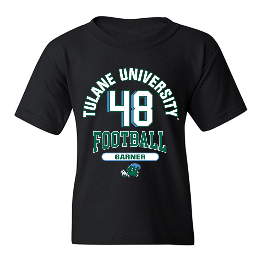 Tulane - NCAA Football : Jahrie Garner - Classic Fashion Shersey Youth T-Shirt-0