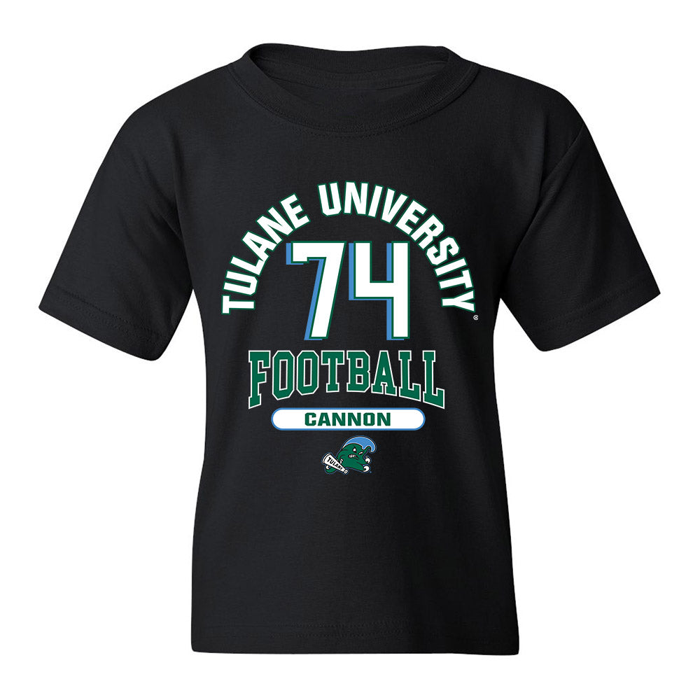 Tulane - NCAA Football : Landry Cannon - Youth T-Shirt