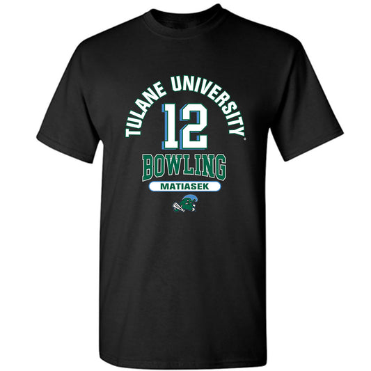 Tulane - NCAA Women's Bowling : Paige Matiasek - Classic Fashion Shersey T-Shirt-0