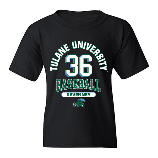 Tulane - NCAA Baseball : Michael Devenney - Classic Fashion Shersey Youth T-Shirt-0