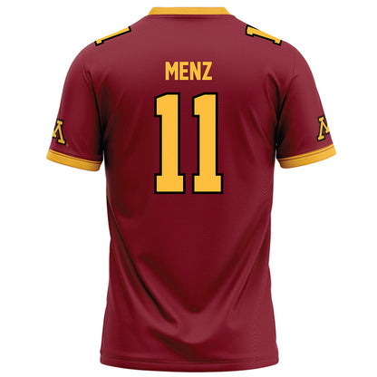 Minnesota - NCAA Football : Karter Menz - Maroon Football Jersey-1